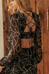 Grow With You O-Ring Cut Out Nami Midi Dress